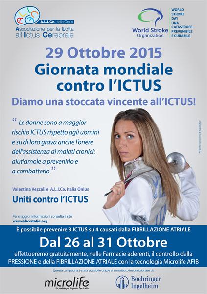 Giornata Mondiale contro l’ICTUS – 29 Ottobre 2015